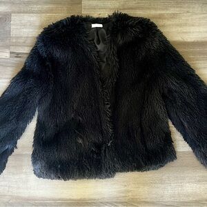 Xhilaration Black Teddy Jacket